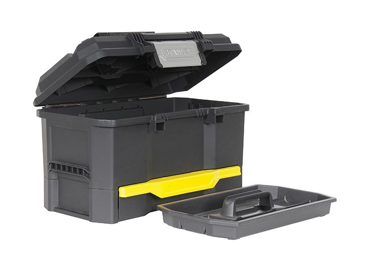 STANLEY® One Touch Toolbox with Drawer 48cm (19in)