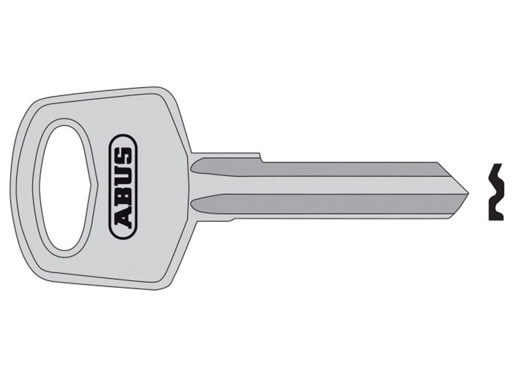 ABUS Mechanical 34 Right Hand 6 Pin Key Blank