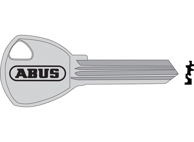 ABUS Mechanical 80TI/40+45+50+60 Key Blank 57862