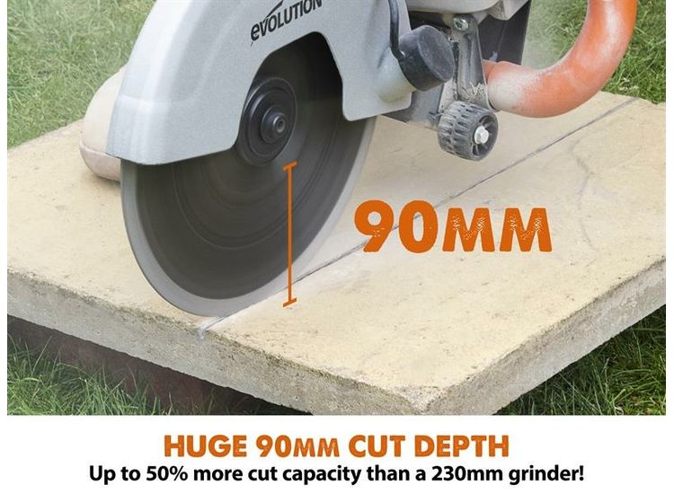 Evolution R230DCT 230mm Disc Cutter + Blade