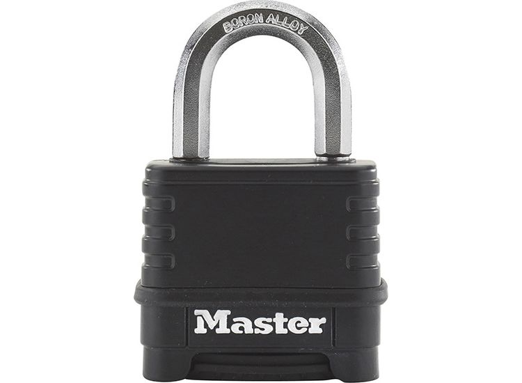 Master Lock Excell™ 4-Digit Black Finish Combination 50mm Padlock