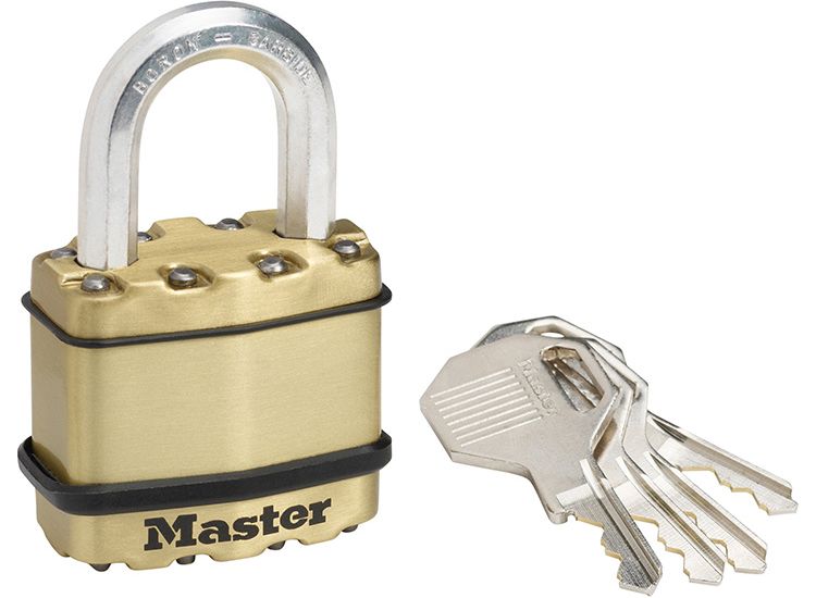 Master Lock Excell™ Brass Finish Padlocks