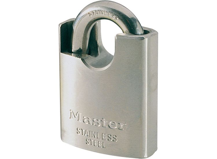 Master Lock Marine 50mm Padlock Shrouded Shackle