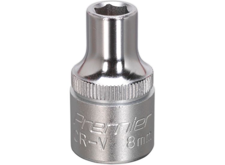 Sealey S1208 WallDrive&amp;reg; Socket 8mm 1/2"Sq Drive