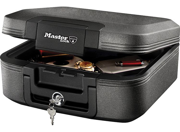 Master Lock Medium Key Locking Fire &amp; Water Chest