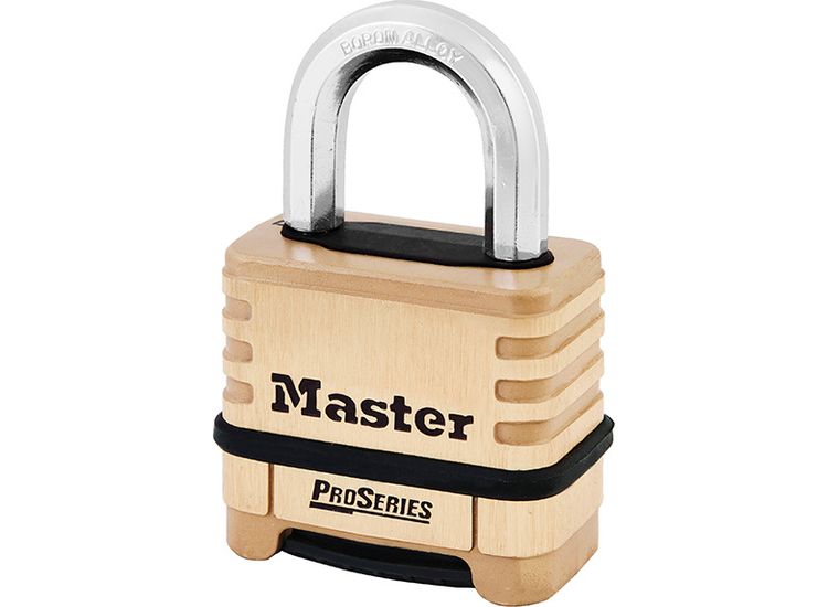Master Lock ProSeries® Brass 4 Digit Padlock 57mm