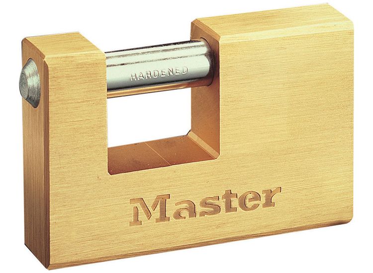 Master Lock Rectangular Solid Brass Body Shutter Padlocks