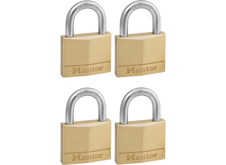 Master Lock Solid Brass Padlocks Double Lever