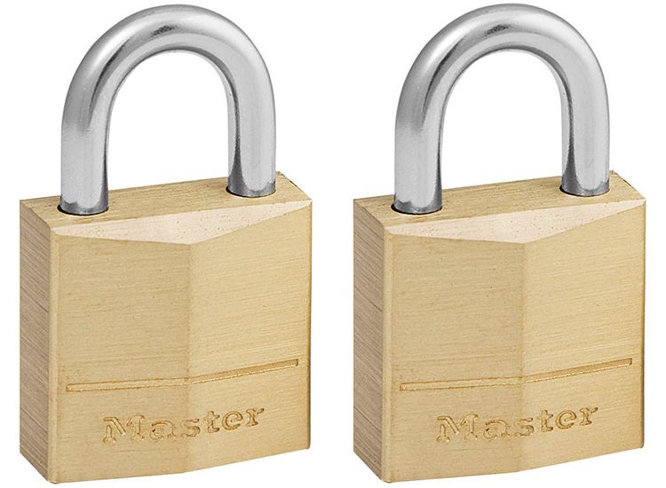 Master Lock Solid Brass Padlocks Single Lever