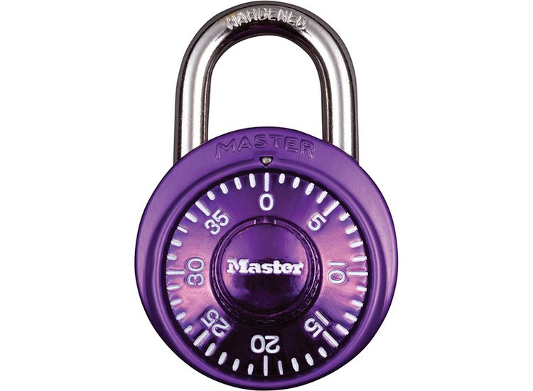 Master Lock Stainless Steel Fixed Dial Combination 38mm Padlock