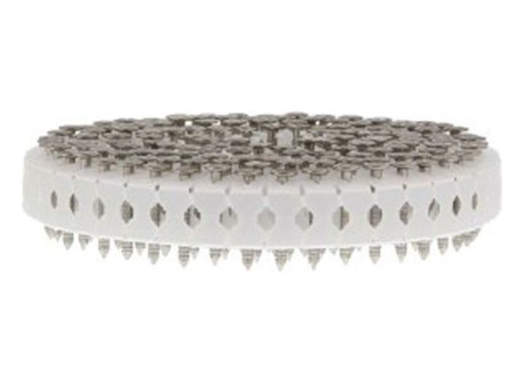 Paslode 0° Plastic Coil Ring Shank Stainless Steel A2 Nails 2.5 x 35mm (Pack 1000)