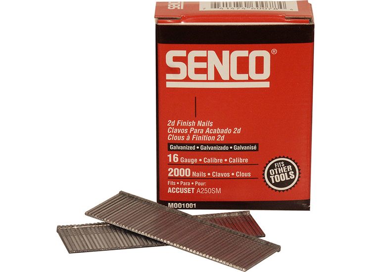 Senco 16 Gauge Galvanised Straight Brad Nails