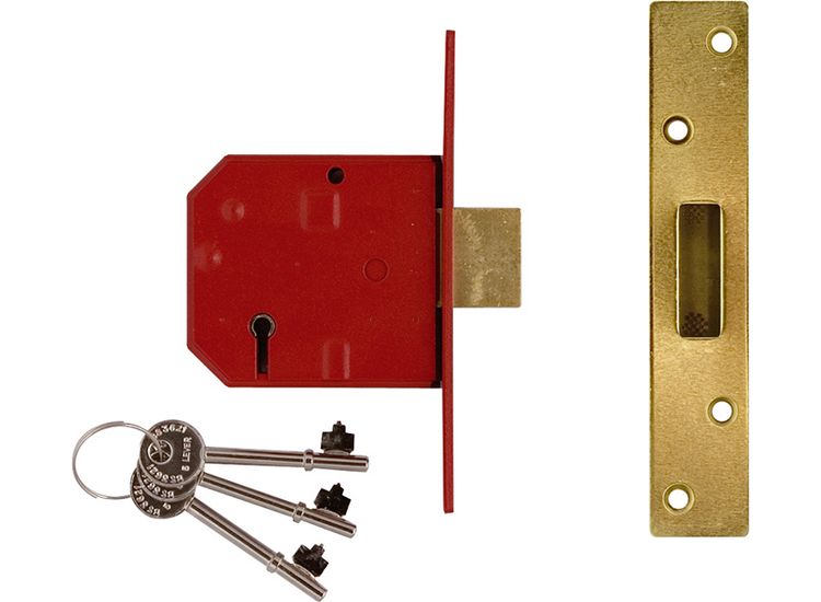 UNION 2134E BS 5 Lever Mortice Deadlock