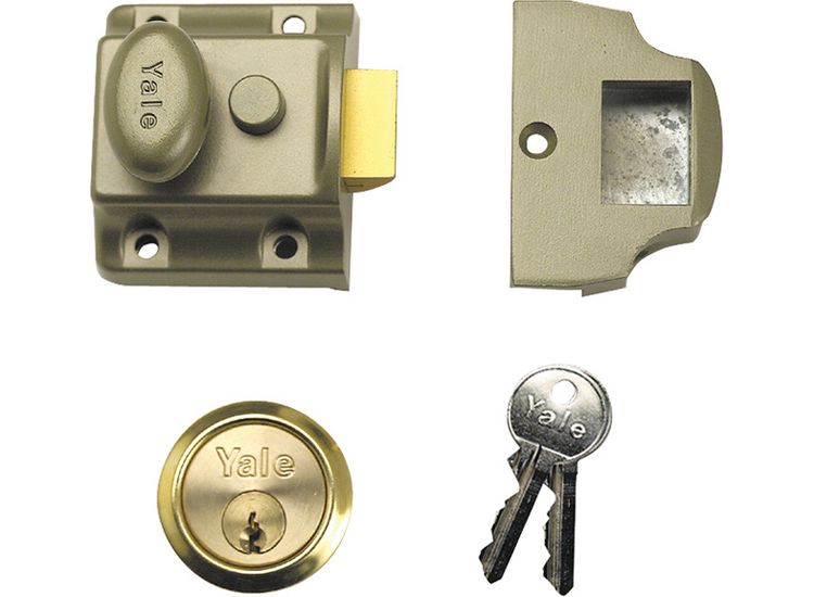 Yale Locks 723 Deadlatch 40mm Backset ENB Finish Box