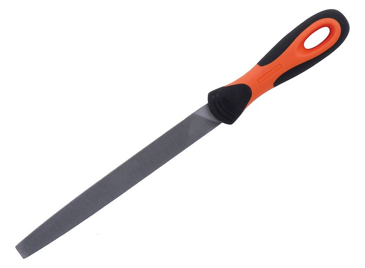 Bahco 1-110-08-1-2 ERGO™ Handled Engineering Flat Bastard File 200mm (8in)