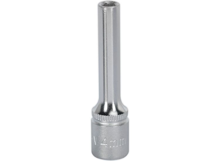 Sealey S1404D WallDrive&amp;reg; Socket 4mm Deep 1/4"Sq Drive