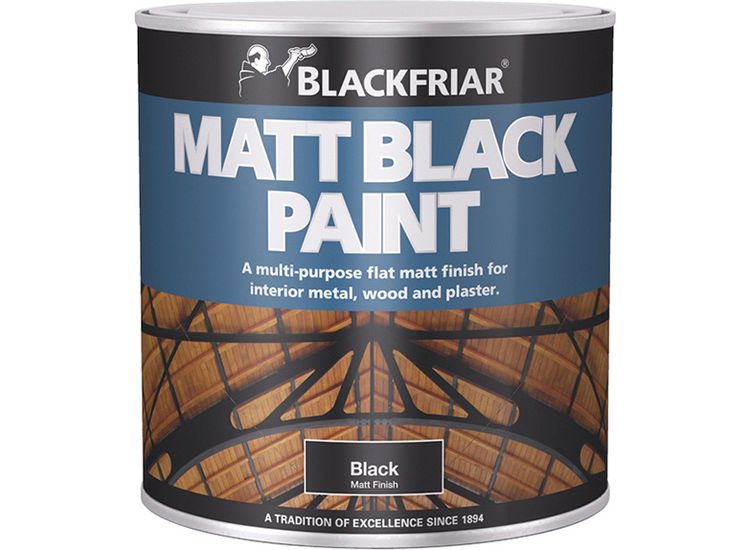 Blackfriar Matt Black Paint