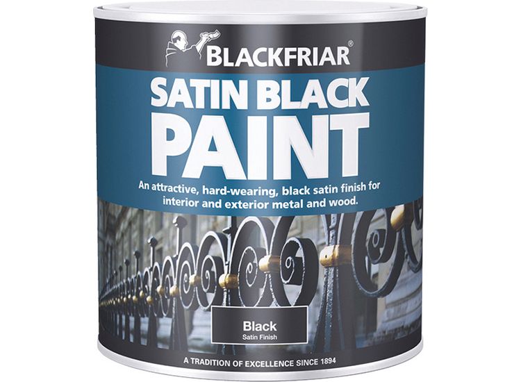 Blackfriar Satin Black Paint
