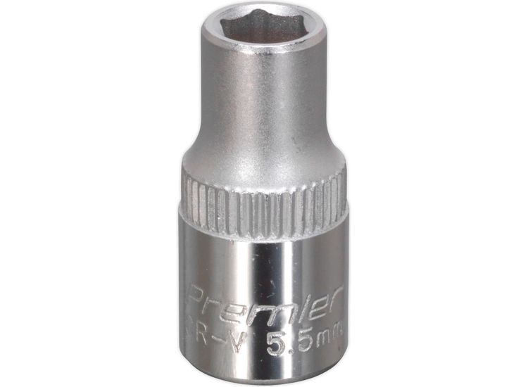 Sealey S14055 WallDrive&amp;reg; Socket 5.5mm 1/4"Sq Drive