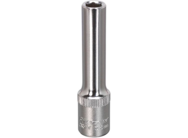 Sealey S14055D WallDrive&amp;reg; Socket 5.5mm Deep 1/4"Sq Drive