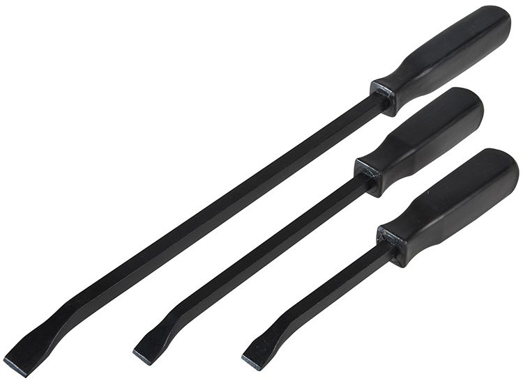 Faithfull Mechanic's Pry Bar Set, 3 Piece 210, 300 &amp; 450mm