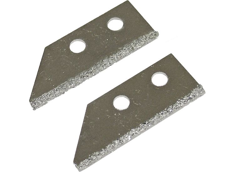 Faithfull Replacement Carbide Blades For FAITLGROUSAW Grout Rake (Pack of 2)