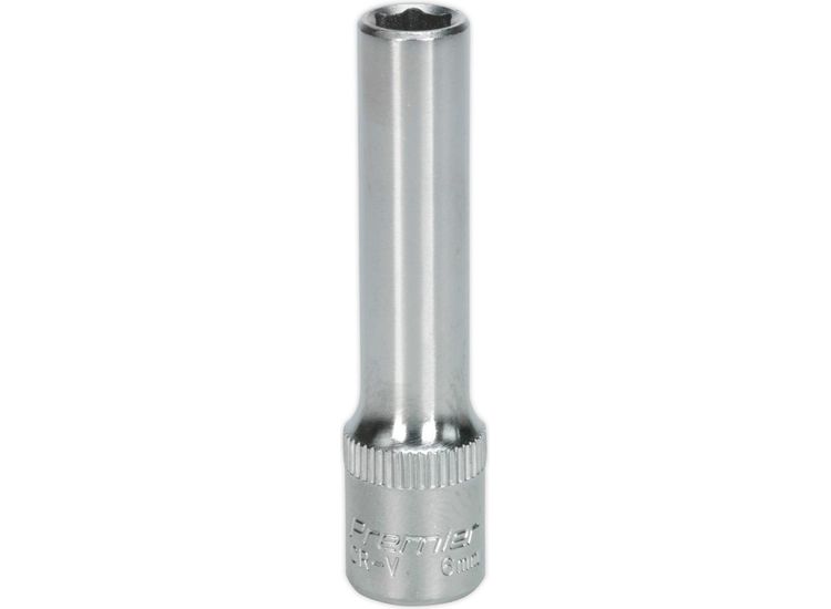 Sealey S1406D WallDrive&amp;reg; Socket 6mm Deep 1/4"Sq Drive