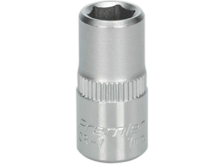Sealey S1407 WallDrive&amp;reg; Socket 7mm 1/4"Sq Drive