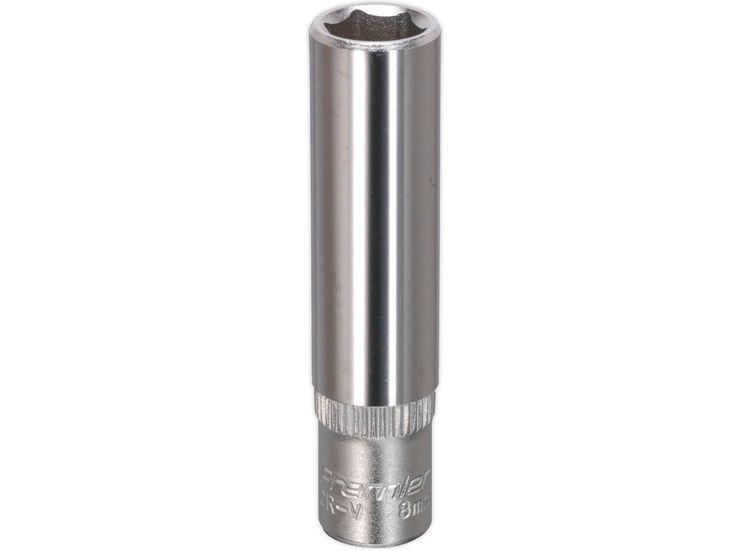 Sealey S1408D WallDrive&amp;reg; Socket 8mm Deep 1/4"Sq Drive