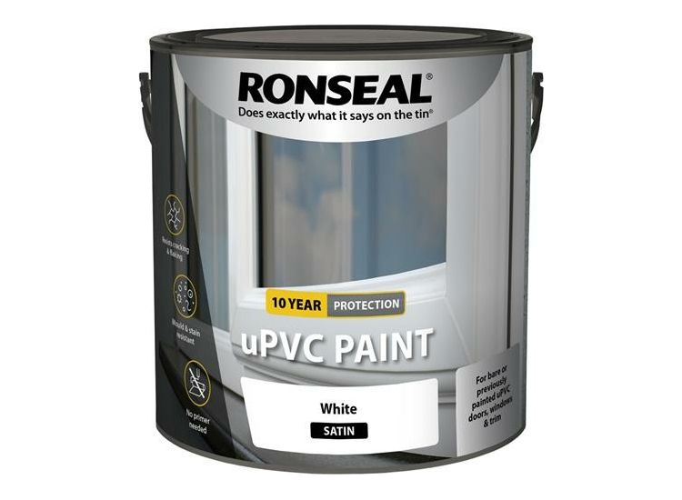 Ronseal Long Lasting uPVC Paint - Mould &amp; Weather Resistant