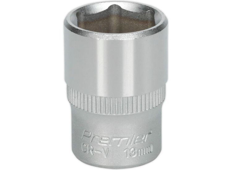 Sealey S1413 WallDrive&amp;reg; Socket 13mm 1/4"Sq Drive