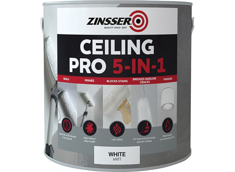 Zinsser Ceiling Pro 5-in-1 2.5 litre