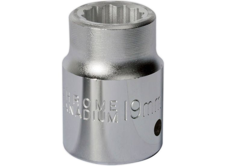 Sealey S34/19 WallDrive&amp;reg; Socket 19mm 3/4"Sq Drive