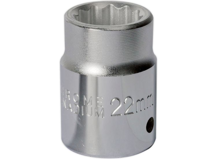 Sealey S34/22 WallDrive&amp;reg; Socket 22mm 3/4"Sq Drive