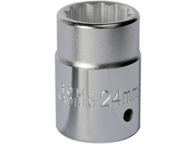Sealey S34/24 WallDrive&amp;reg; Socket 24mm 3/4"Sq Drive