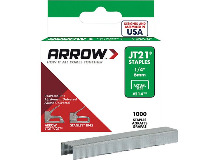 Arrow JT21 Universal Fit Durable Staples
