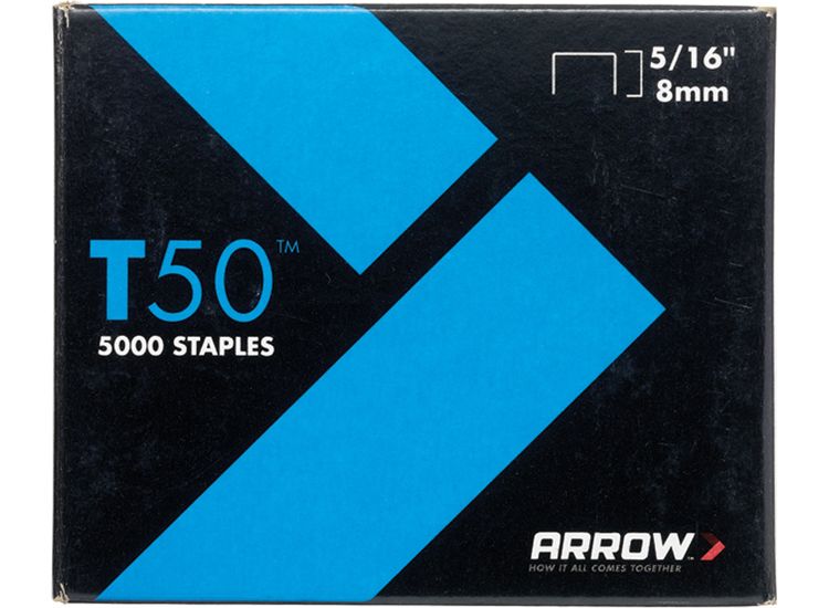Arrow T50 Staples – Heavy-Duty, Ideal for Upholstery, Carpentry, &amp; DIY Projects