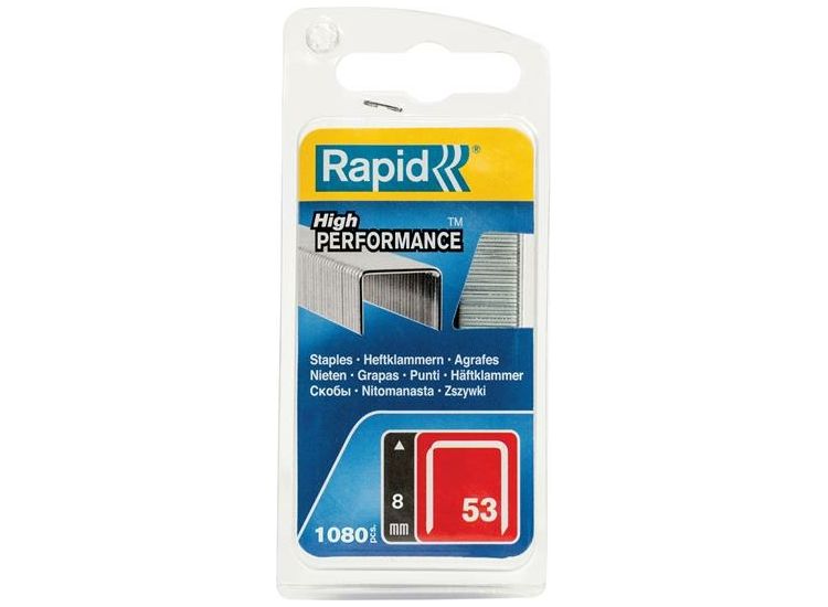 Rapid 53 Series Galvanised Staples