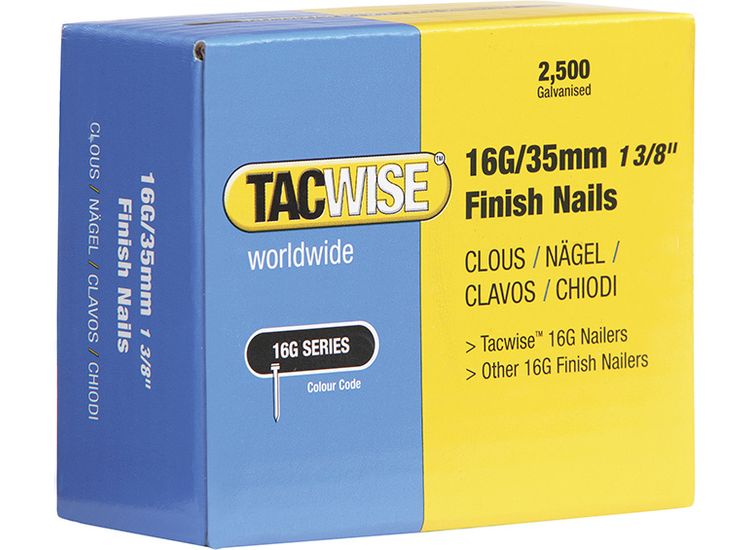 Tacwise 16 Gauge Series Finish Nails