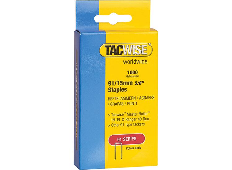 Tacwise 91 Series Staples