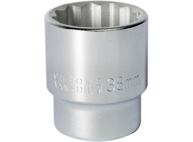 Sealey S34/38 WallDrive&amp;reg; Socket 38mm 3/4"Sq Drive