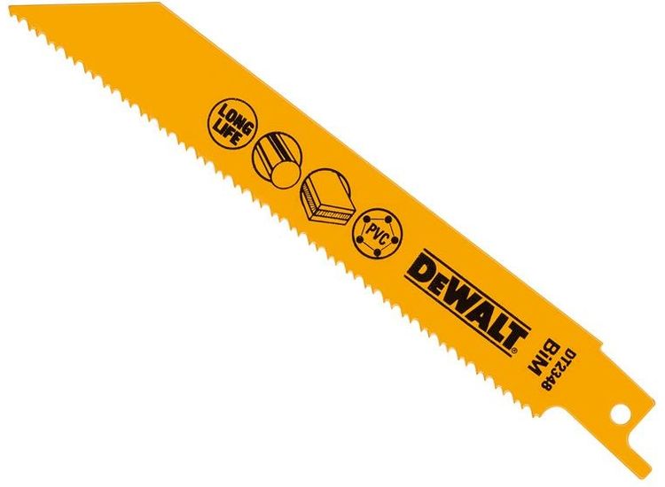 DEWALT Bi-Metal Reciprocating Blades, Plastic &amp; Pipes