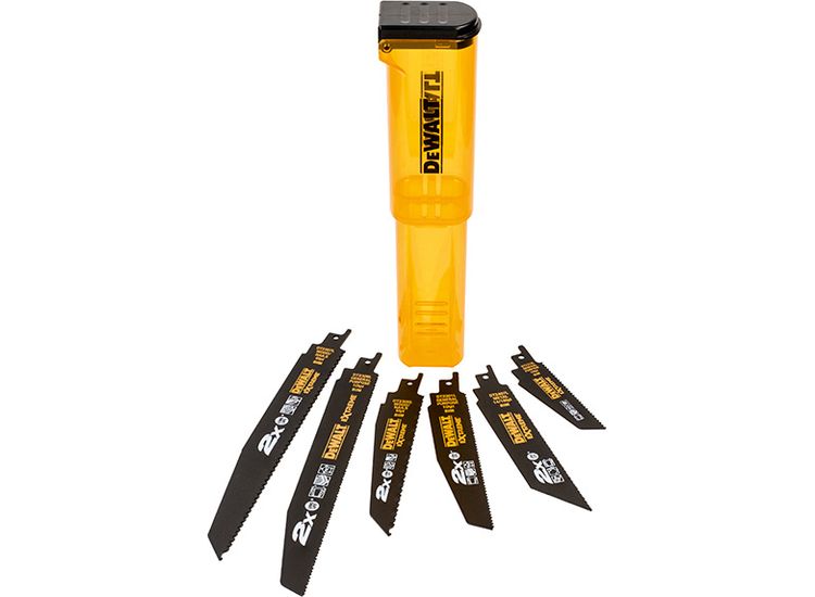 DEWALT DT2440L 2X Life Reciprocating Saw Blade Set, 6 Piece