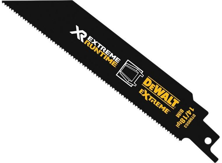 DEWALT XR Metal Reciprocating Blades, Metal Cutting
