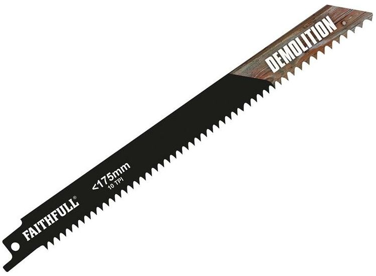 Faithfull Bi-Metal Demolition Sabre Saw Blades