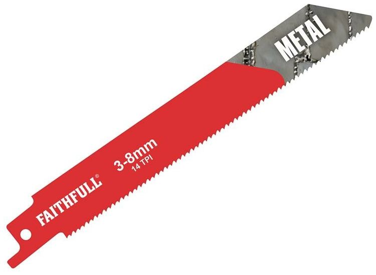 Faithfull BIM Metal Cutting Sabre Saw Blades