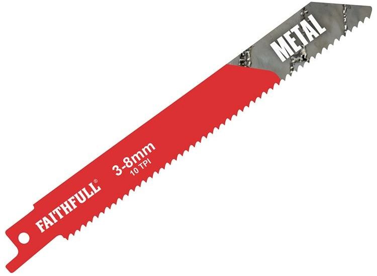 Faithfull HSS Metal Cutting Sabre Saw Blades