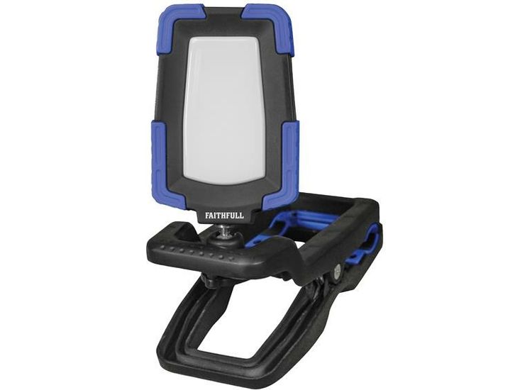 Faithfull Power Plus Rechargeable Clip Light 10W