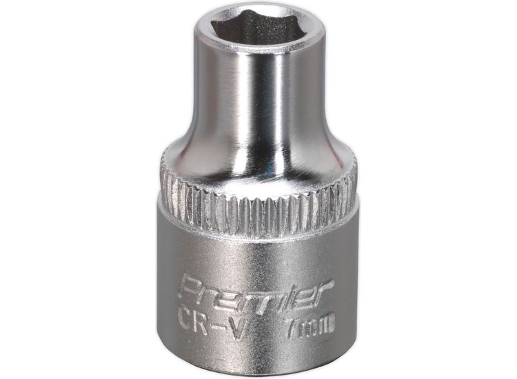 Sealey S3807 WallDrive&amp;reg; Socket 7mm 3/8"Sq Drive