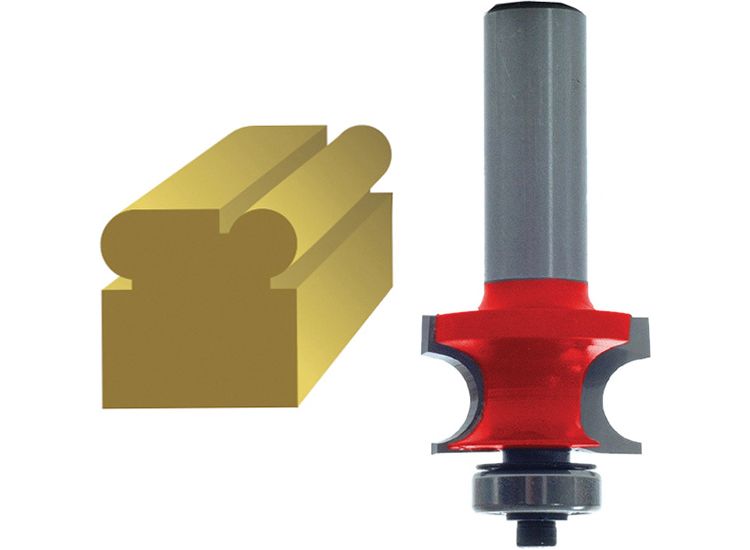 Faithfull Router Bit TCT 3.2mm Corner Bead 1/4in Shank